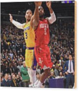 Chris Paul #24 Wood Print