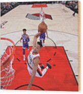 C.j. Mccollum #26 Wood Print