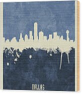 Dallas Texas Skyline #27 Wood Print