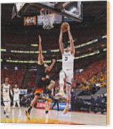 2021 Nba Playoffs - Memphis Grizzlies V Utah Jazz Wood Print
