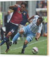 Genoa Cfc V Ss Lazio - Serie A #3 Wood Print