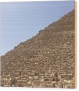 Great Pyramid Wood Print