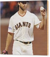 Madison Bumgarner #3 Wood Print