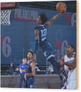 Memphis Grizzlies V Philadelphia 76ers #3 Wood Print