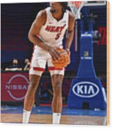 Miami Heat V Philadelphia 76ers Wood Print