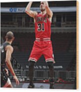 Minnesota Timberwolves V Chicago Bulls #3 Wood Print