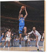 Orlando Magic V New York Knicks Wood Print