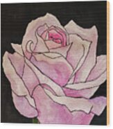 Rose #3 Wood Print