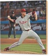 Roy Halladay #3 Wood Print