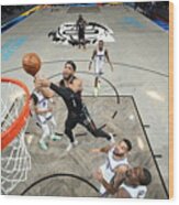 Sacramento Kings V Brooklyn Nets #3 Wood Print