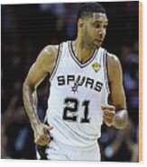 Tim Duncan #3 Wood Print