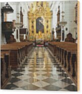 Warsaw Catholic Cathedral #3 Wood Print