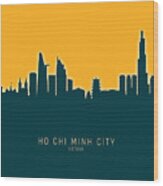 Ho Chi Minh City Vietnam Skyline #30 Wood Print