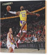 Lebron James #33 Wood Print