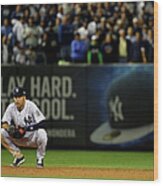 Derek Jeter #37 Wood Print