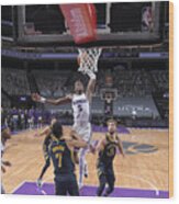 De'aaron Fox #39 Wood Print