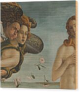 The Birth Of Venus By Sandro Botticelli #1 Wood Print