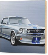 1965 Ford Mustang Coupe #4 Wood Print
