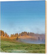 Hayden Valley, Yellowstone National Park  #4 Wood Print