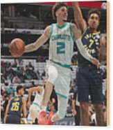 Indiana Pacers V Charlotte Hornets #4 Wood Print