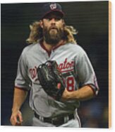 Jayson Werth #4 Wood Print