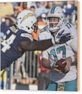Nfl: Nov 13 Dolphins At Chargers #4 Wood Print