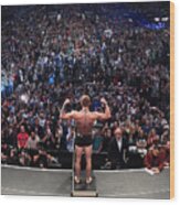 Ufc 194 Weigh-in #4 Wood Print