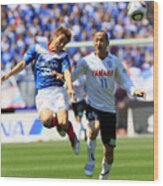 Yokohama F. Marinos V Jubilo Iwata Ej. League #4 Wood Print