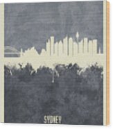 Sydney Australia Skyline #41 Wood Print