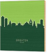 Brighton England Skyline #47 Wood Print