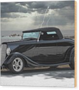 1934 Ford Convertible Coupe #5 Wood Print