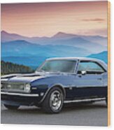 1968 Chevrolet Camaro Ss350 #5 Wood Print