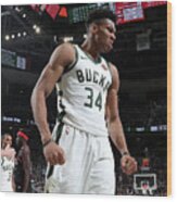 Giannis Antetokounmpo #5 Wood Print