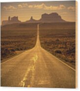 Monument Valley Highway #5 Wood Print