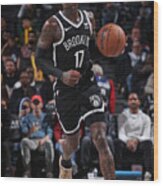 San Antonio Spurs V Brooklyn Nets #5 Wood Print