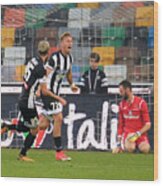 Udinese Calcio V Atalanta Bc - Serie A #5 Wood Print