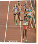 16th Iaaf World Athletics Championships London 2017 - Day Two #6 Wood Print