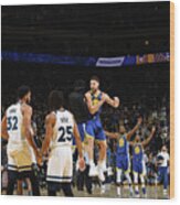 Klay Thompson #6 Wood Print