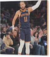 Memphis Grizzlies V New York Knicks #6 Wood Print