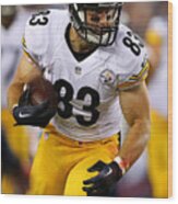 Pittsburgh Steelers V New England Patriots #6 Wood Print