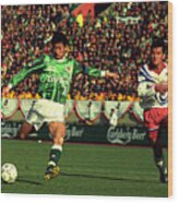 Verdy Kawasaki V Kashima Antlers - Suntory Championship 2nd Leg - J.league 1993 #6 Wood Print