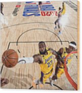 Lebron James #68 Wood Print