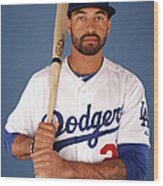 Matt Kemp #8 Wood Print