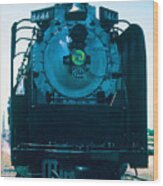 Vintage Railroad - Union Pacific 8444 Front Wood Print