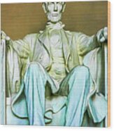 Abraham Lincoln Wood Print