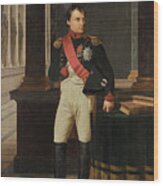 After Robert Jacques Rancoi  Faust Lefevre Portrait Of Napoleon Bonaparte Wood Print