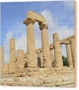 Agrigento, Valley Of The Kings 1 Wood Print