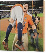 Alex Bregman Wood Print