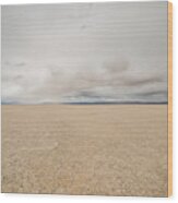 Alvord Desert Playa Wood Print