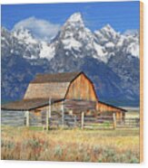 American Rustic Wood Print